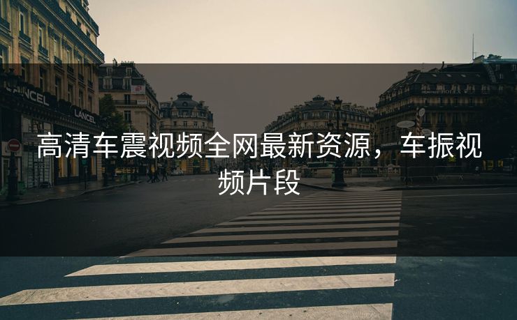 高清车震视频全网最新资源，车振视频片段